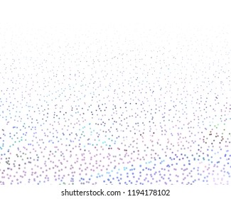 Festive, festival background with stars of different sizes and different shades of pink, blue purple colors. Scalable vector graphics 