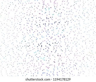 Festive, festival background with stars of different sizes and different shades of pink, blue purple colors. Scalable vector graphics 