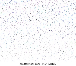 Festive, festival background with stars of different sizes and different shades of pink, blue purple colors. Scalable vector graphics 