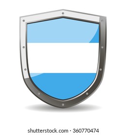 Festive Flag of Argentina