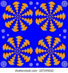 Festive Fuzzy Flakes