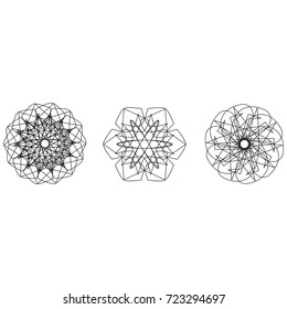 Festive geometric pattern for gifts and holidays, for packaging, clothing, goods and logos