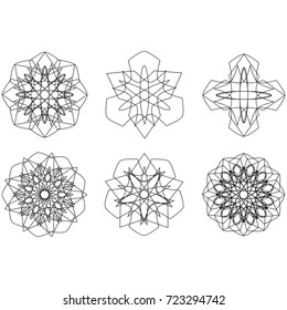 Festive geometric pattern for gifts and holidays, for packaging, clothing, goods and logos
