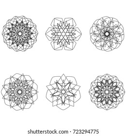 Festive geometric pattern for gifts and holidays, for packaging, clothing, goods and logos