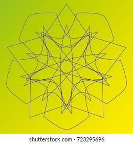 Festive geometric pattern for gifts and holidays, for packaging, clothing, goods and logos