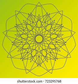 Festive geometric pattern for gifts and holidays, for packaging, clothing, goods and logos