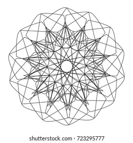 Festive geometric pattern for gifts and holidays, for packaging, clothing, goods and logos