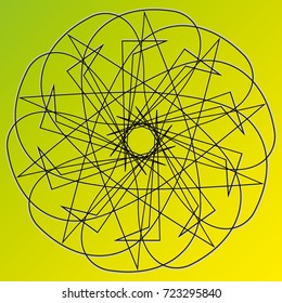 Festive geometric pattern for gifts and holidays, for packaging, clothing, goods and logos