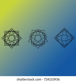 Festive geometric pattern for gifts and holidays, for packaging, clothing, goods and logos