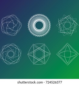 Festive geometric pattern for gifts and holidays, for packaging, clothing, goods and logos