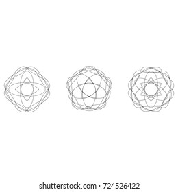 Festive geometric pattern for gifts and holidays, for packaging, clothing, goods and logos