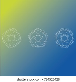 Festive geometric pattern for gifts and holidays, for packaging, clothing, goods and logos