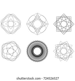 Festive geometric pattern for gifts and holidays, for packaging, clothing, goods and logos