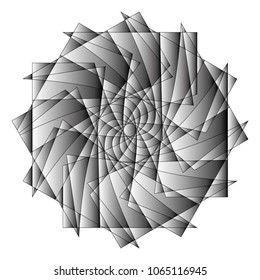 Festive geometric set stars and flowers pattern for gifts and holidays, for packaging, polygon, clothing, goods and logos