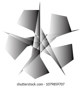 Festive geometric set stars and flowers pattern for gifts and holidays, for packaging, polygon, clothing, goods and logos