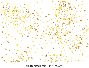 Festive glitter rectangle confetti background. Abstract frame confetti texture for holiday, postcard, poster, website, carnivals, birthday and children's parties. Cover confetti mock-up. Wedding card 