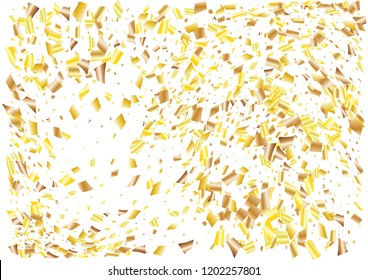 Festive glitter rectangle confetti background. Abstract frame confetti texture for holiday, postcard, poster, website, carnivals, birthday and children's parties. Cover confetti mock-up. Wedding card 