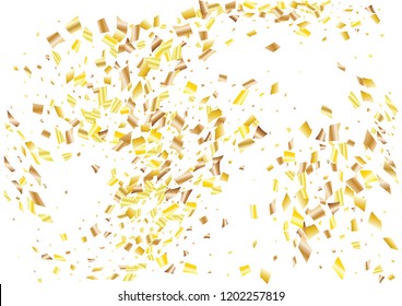 Festive glitter rectangle confetti background. Abstract frame confetti texture for holiday, postcard, poster, website, carnivals, birthday and children's parties. Cover confetti mock-up. Wedding card 