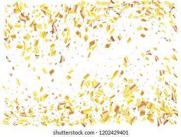 Festive glitter rectangle confetti background. Abstract frame confetti texture for holiday, postcard, poster, website, carnivals, birthday and children's parties. Cover confetti mock-up. Wedding card 