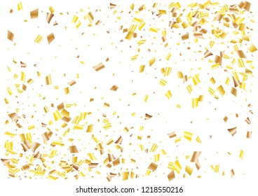 Festive glitter rectangle confetti background. Abstract frame confetti texture for holiday, postcard, poster, website, carnivals, birthday and children's parties. Cover confetti mock-up. Wedding card 