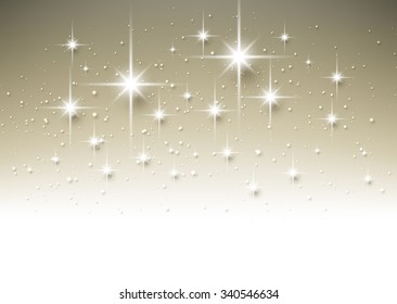 Festive gold background. Vector Illustration.