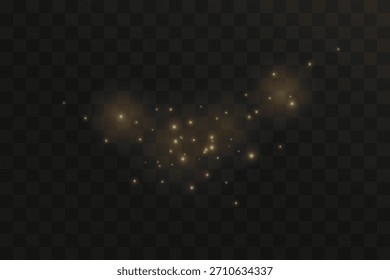 Festive golden light string PNG featuring bright LED bulbs, shimmering decorative sparkle, and elegant garland ribbon edges perfect for holiday party designs, winter card layouts, and transparent vect