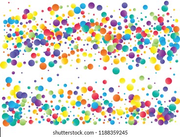 Festive golden rectangle confetti background. Abstract frame confetti texture for holiday, postcard, poster, website, carnivals, birthday and children's parties. Cover confetti mock-up. Wedding card 