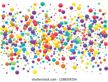 Festive golden rectangle confetti background. Abstract frame confetti texture for holiday, postcard, poster, website, carnivals, birthday and children's parties. Cover confetti mock-up. Wedding card 