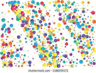 Festive golden rectangle confetti background. Abstract frame confetti texture for holiday, postcard, poster, website, carnivals, birthday and children's parties. Cover confetti mock-up. Wedding card 