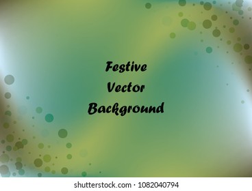 Festive gradient round confetti background. Holographic frame confetti texture for holiday, postcard, poster, carnivals, birthday and children's parties. Cover confetti mock-up. Wedding card layout