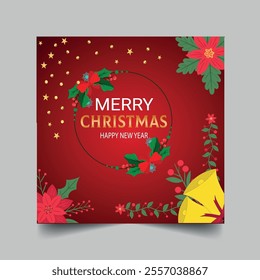 Festive greetings template for socials