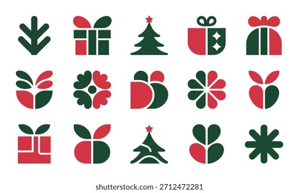 Festive holiday scene featuring a dark silhouette