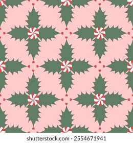 Festive Holly and Candy Pattern
Sweet Christmas Repeat
Pastel Holiday Design
Cozy Winter Pattern
Delightful Holiday Background