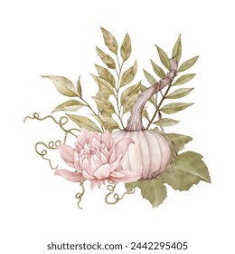 Festive illustration for thanksgiving day
