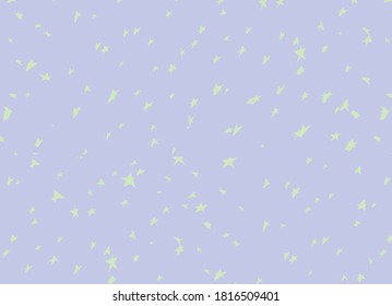 festive lavender Pattern with green stars