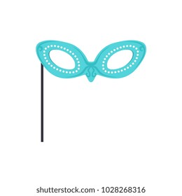 Festive mask, masquerade decorative element cartoon vector Illustration on a white background