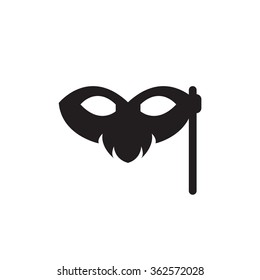 festive masks silhouette