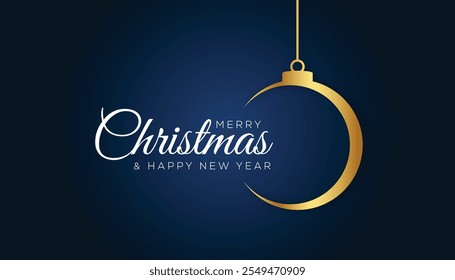 Festive Merry Christmas holiday design