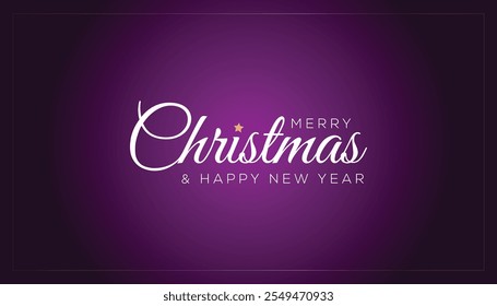 Festive Merry Christmas holiday design