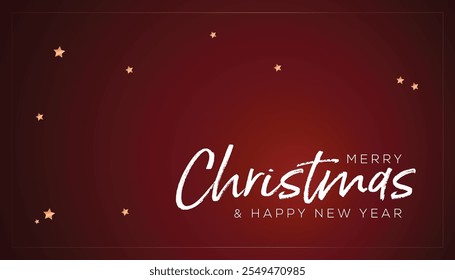 Festive Merry Christmas holiday design
