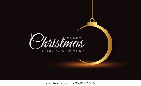 Festive Merry Christmas holiday design