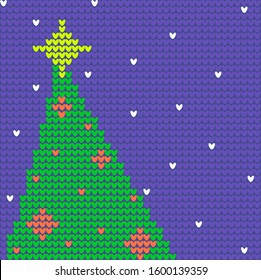 Festive Ornamental Christmas Tree in the form of a related object