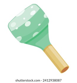 Festive party blower icon cartoon vector. Event gift. Decoration blow