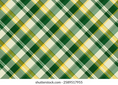 Festive pattern check vector, variety background tartan texture. French textile plaid seamless fabric in pastel and light colors.