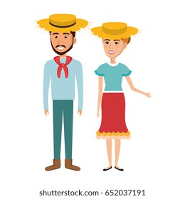 Festive people design