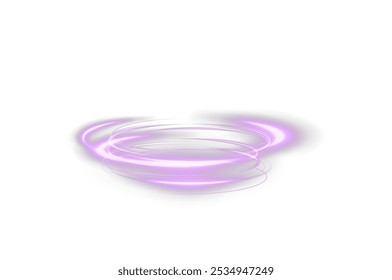 Festive pink stripe on white background. pink curl twirl for the holidays. pink colored curve rope. Vector png twirl, line, curve, rope, stripe design element.