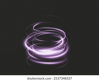 Festive pink stripe on white background. pink curl twirl for the holidays. pink colored curve rope. Vector png twirl, line, curve, rope, stripe design element.	
