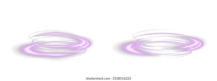Festive pink stripe on white background. pink curl twirl for the holidays. pink colored curve rope. Vector png twirl, line, curve, rope, stripe design element.	
