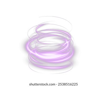 Festive pink stripe on white background. pink curl twirl for the holidays. pink colored curve rope. Vector png twirl, line, curve, rope, stripe design element.	
