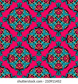 Festive Pink vector abstract pattern pop art style